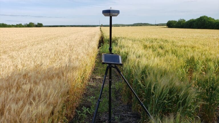 Land Surveying a Rural Boundary
