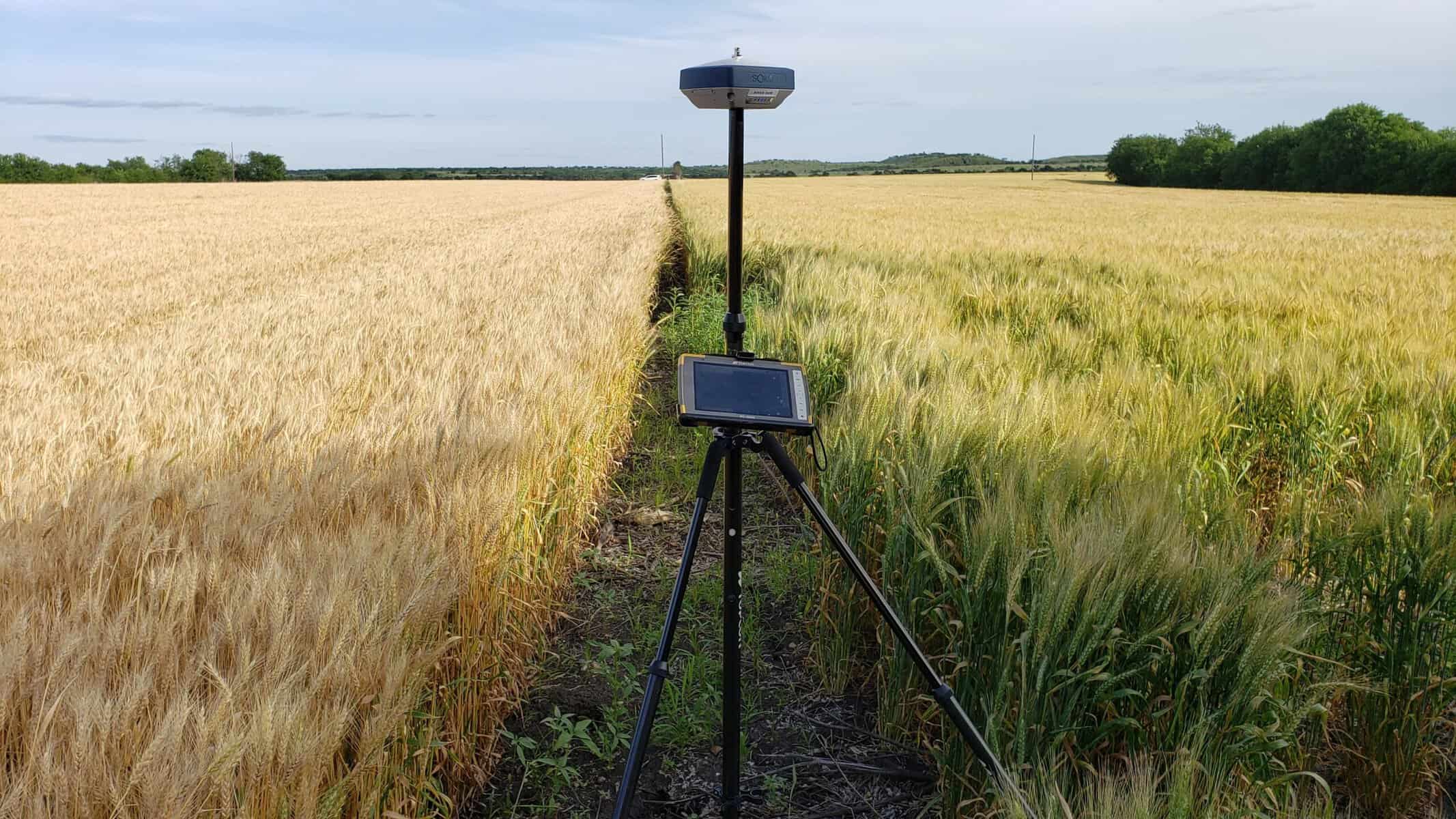 Land Surveying a Rural Boundary